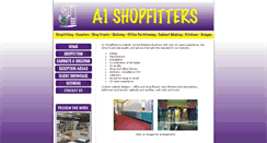 Desktop Screenshot of a1shopfitters.com.au